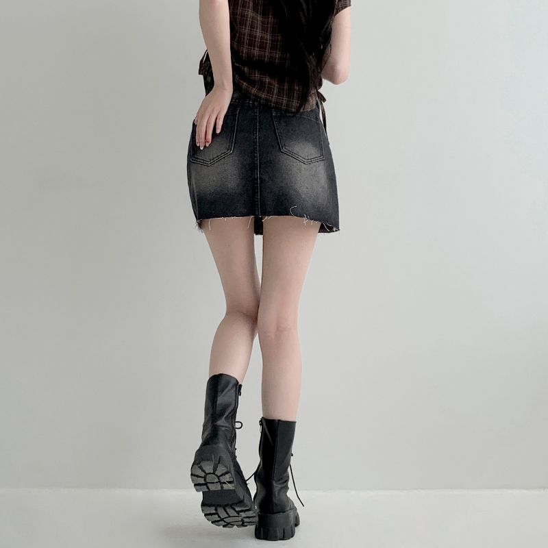 미니 스커트 모델 착용 이미지-S1L28