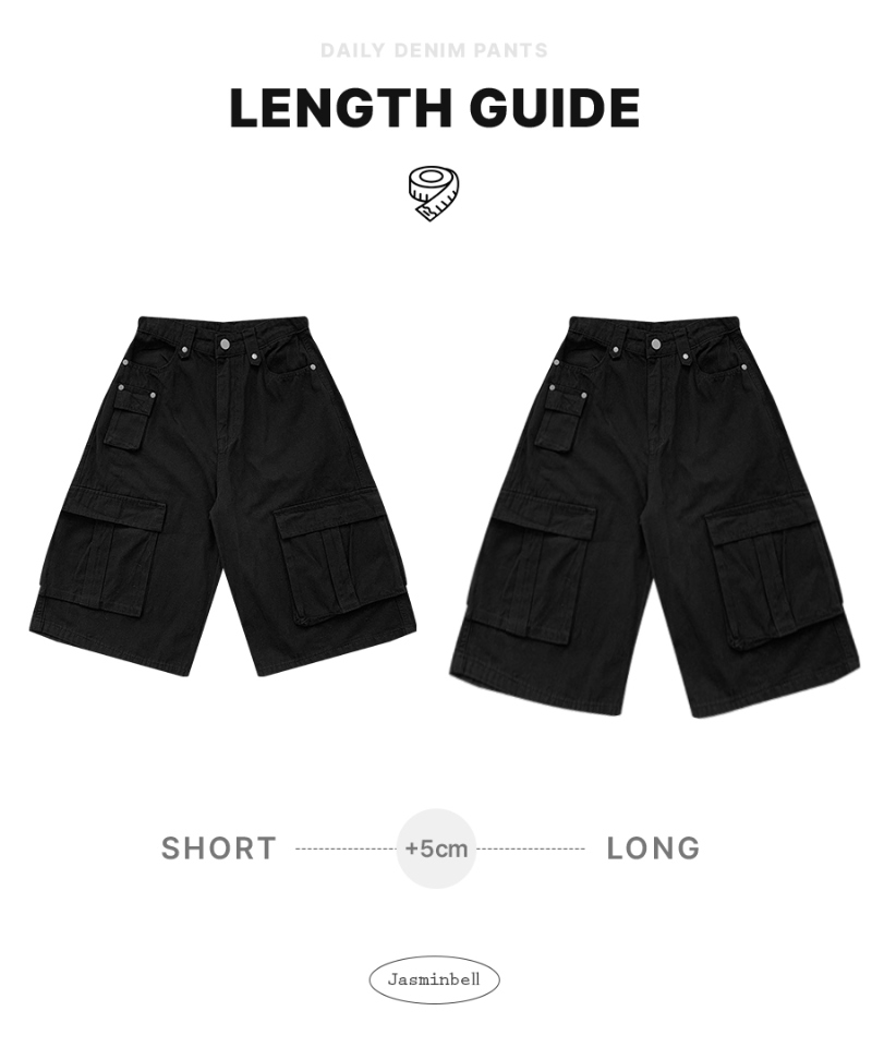 ヴィンテージワイドカーゴハーフパンツ | ファッション通販サイト NUGU