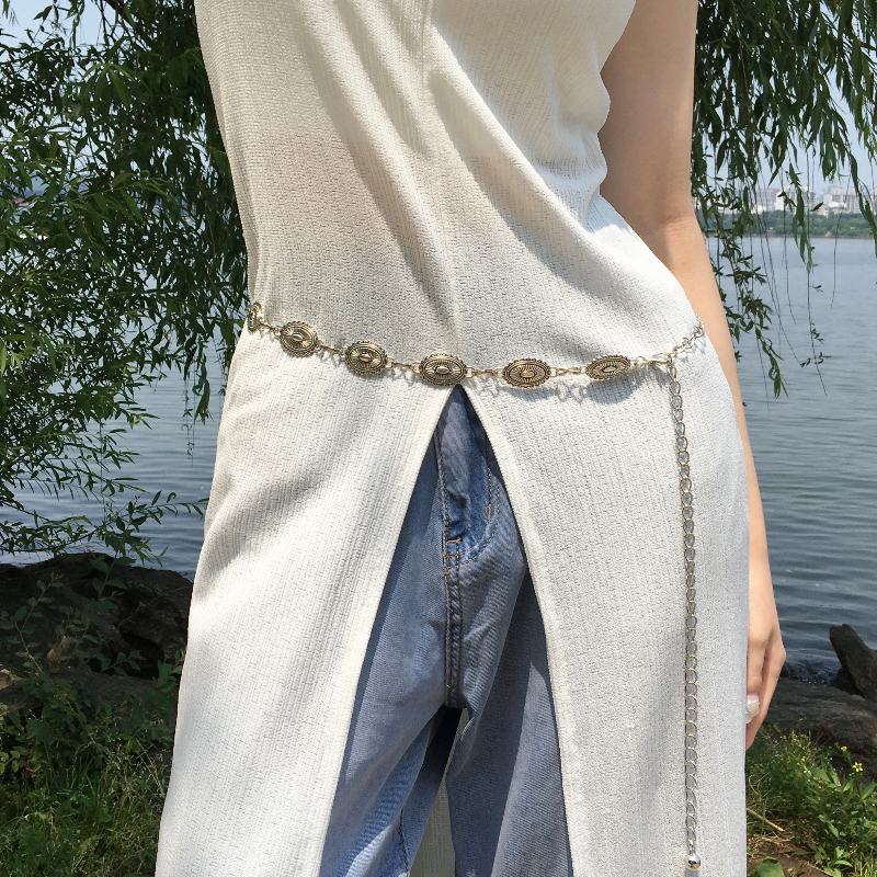 ベルト シルバー チェーン SPINNS（スピンズ）の「シルバーチェーンベルト（ベルト）」 - WEAR