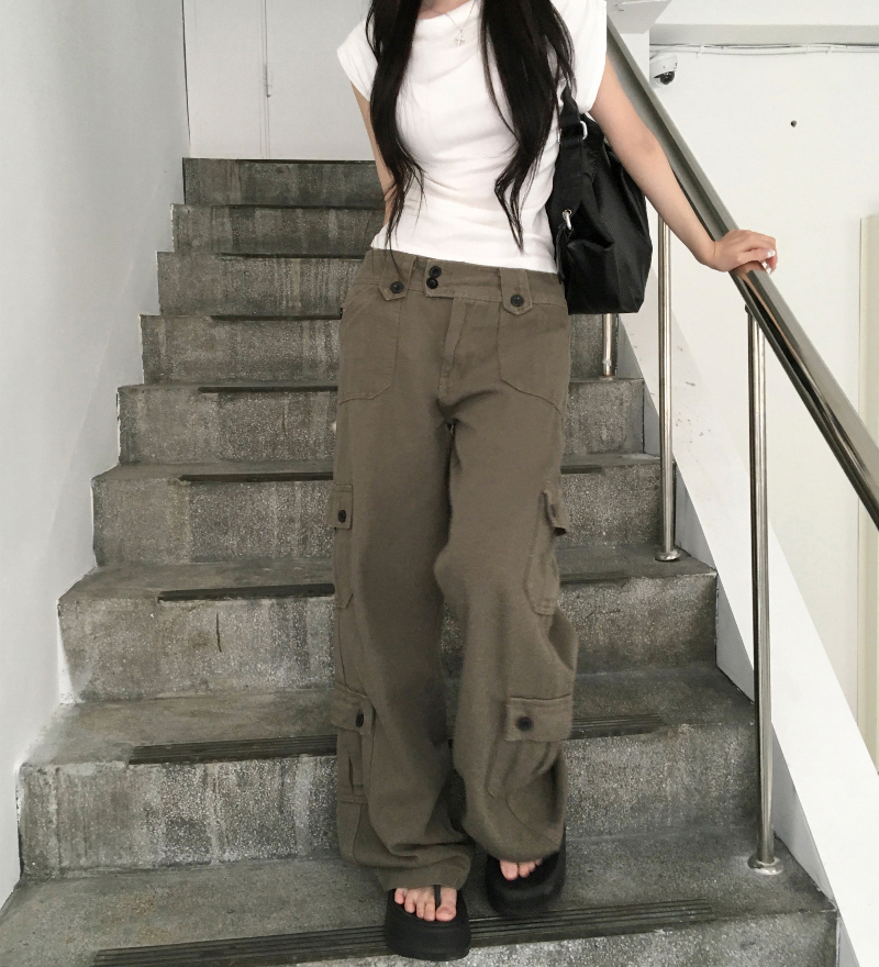 반팔 티셔츠 모델 착용 이미지-S1L30