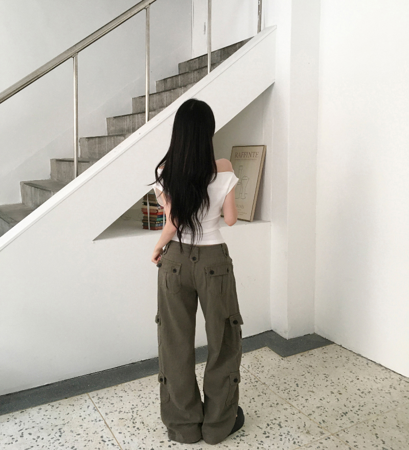 반팔 티셔츠 모델 착용 이미지-S1L14