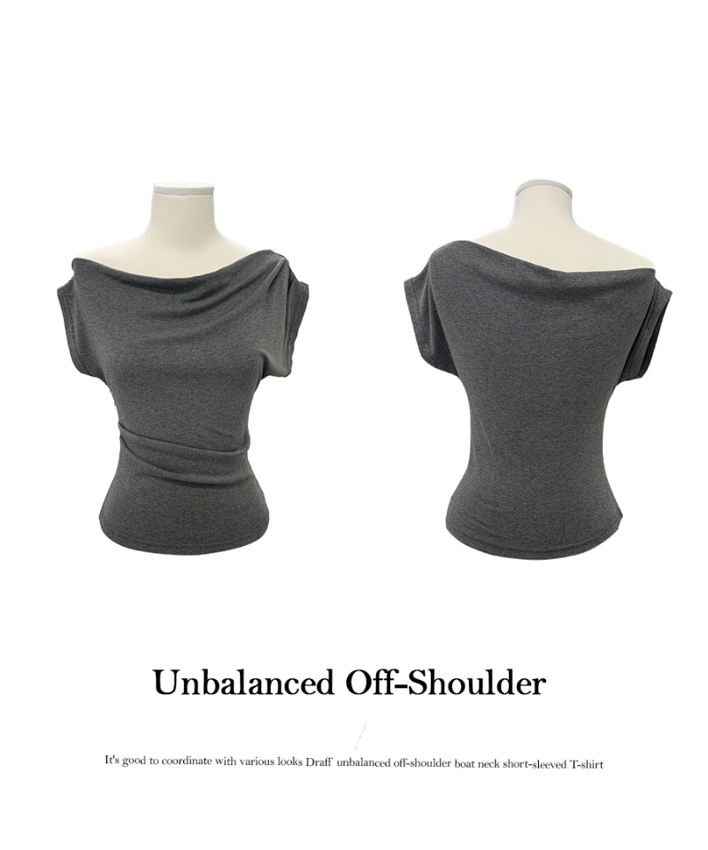 반팔 티셔츠 그레이 색상 이미지-S1L2