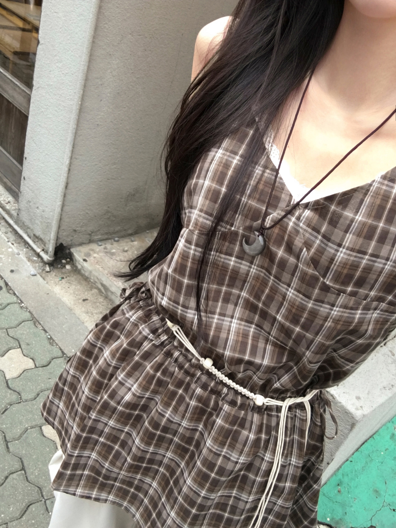 90s FLAXフラックス チェック ワンピース 高級リトアニア製 ヴィンテージ 90s FLAXフラックス チェック ワンピース 高級リトアニア製