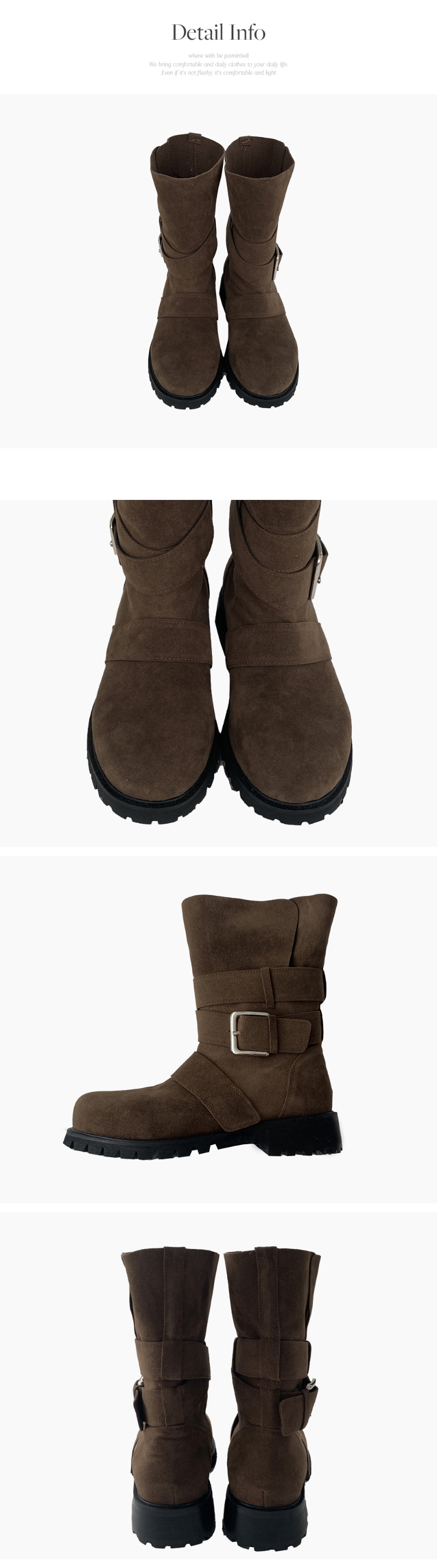 신발 브라운 색상 이미지-S1L42