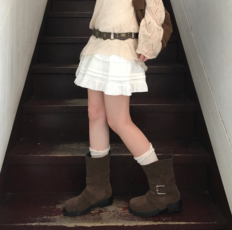 미니 스커트 모델 착용 이미지-S1L9