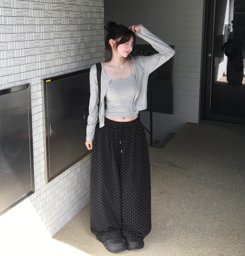 긴팔 티셔츠 모델 착용 이미지-S1L21