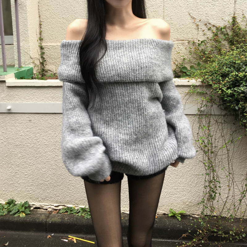 카디건 모델 착용 이미지-S1L12