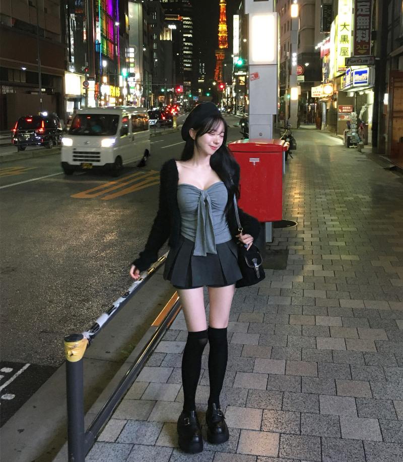 드레스 모델 착용 이미지-S1L27