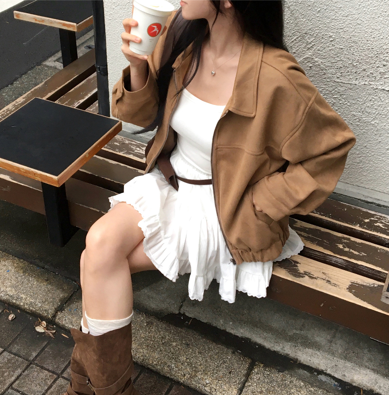 롱 스커트 모델 착용 이미지-S1L23