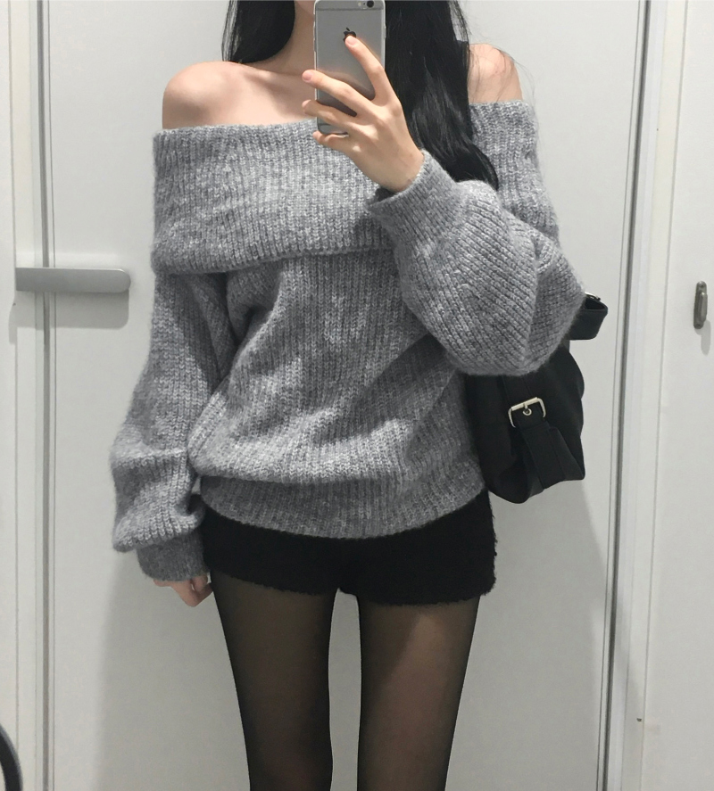 카디건 모델 착용 이미지-S1L8