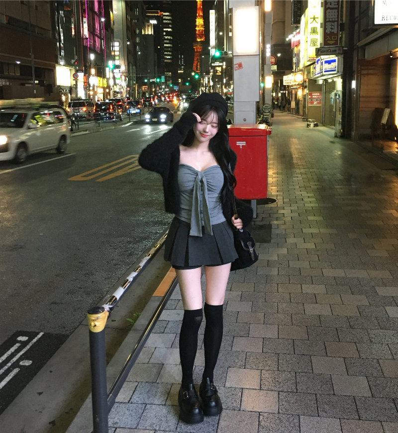 드레스 모델 착용 이미지-S1L28