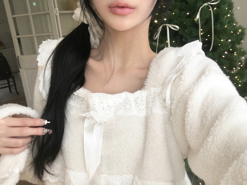 카디건 모델 착용 이미지-S1L12