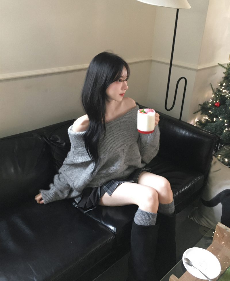 머플러 모델 착용 이미지-S1L6