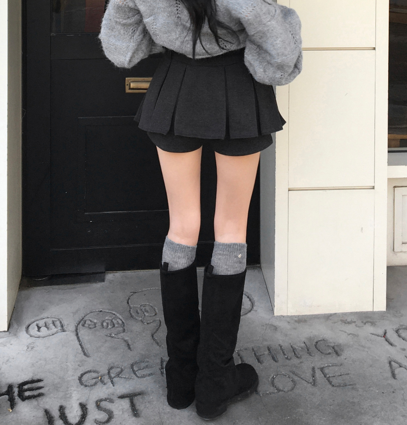 머플러 모델 착용 이미지-S1L28