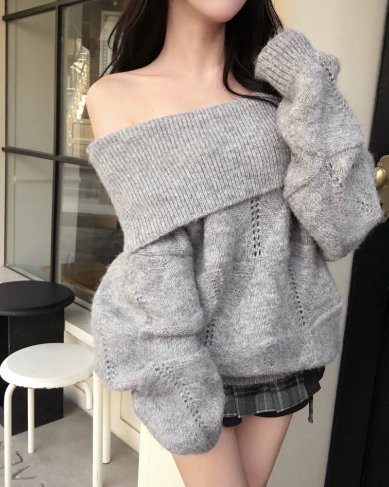 머플러 모델 착용 이미지-S2L2