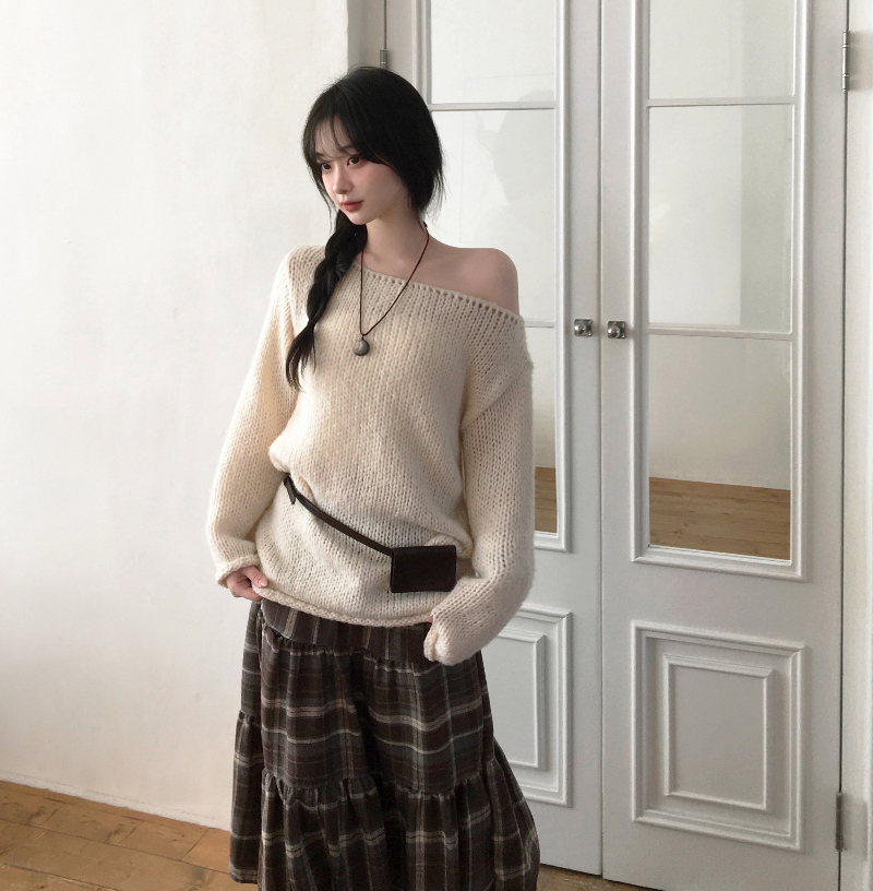 카디건 모델 착용 이미지-S1L11