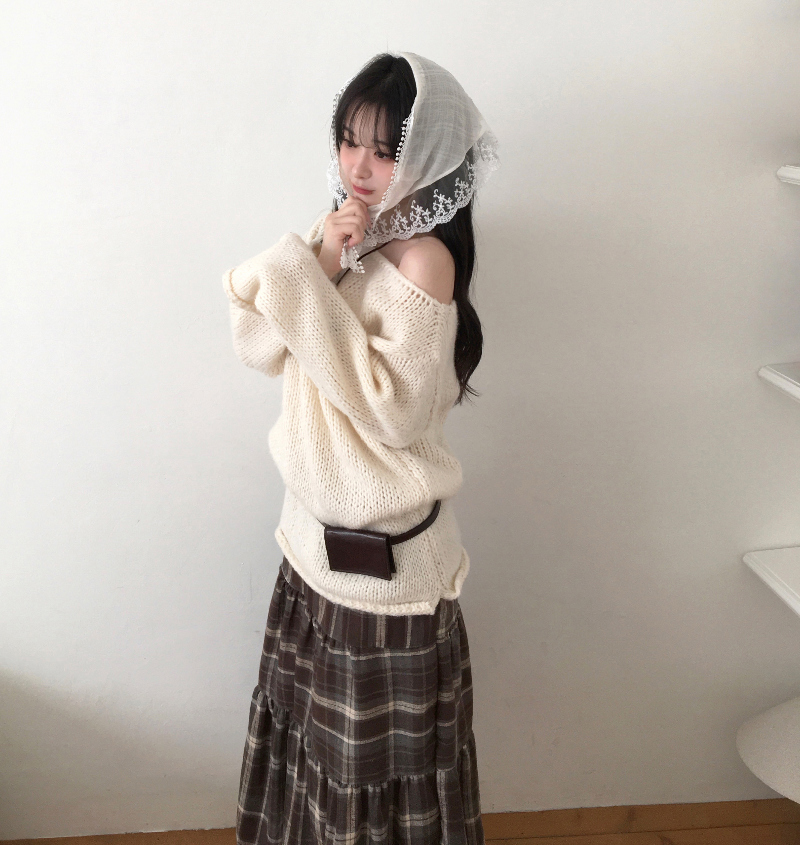 카디건 모델 착용 이미지-S1L19