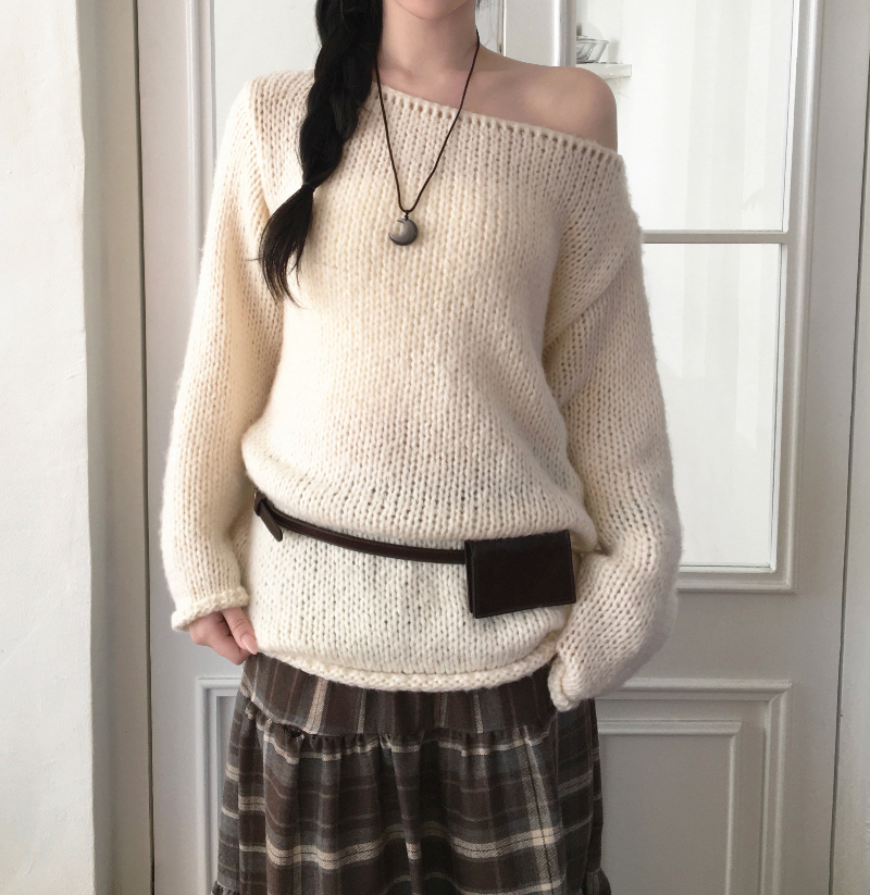 카디건 모델 착용 이미지-S1L13