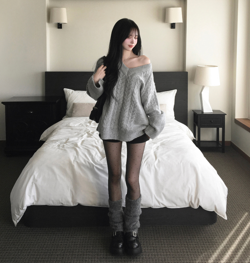 바지 모델 착용 이미지-S1L12