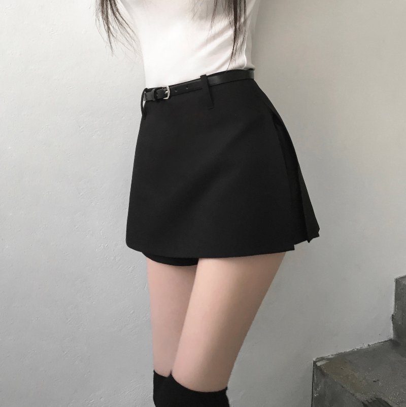 미니 스커트 모델 착용 이미지-S1L32