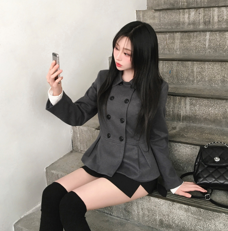 미니 스커트 모델 착용 이미지-S1L22