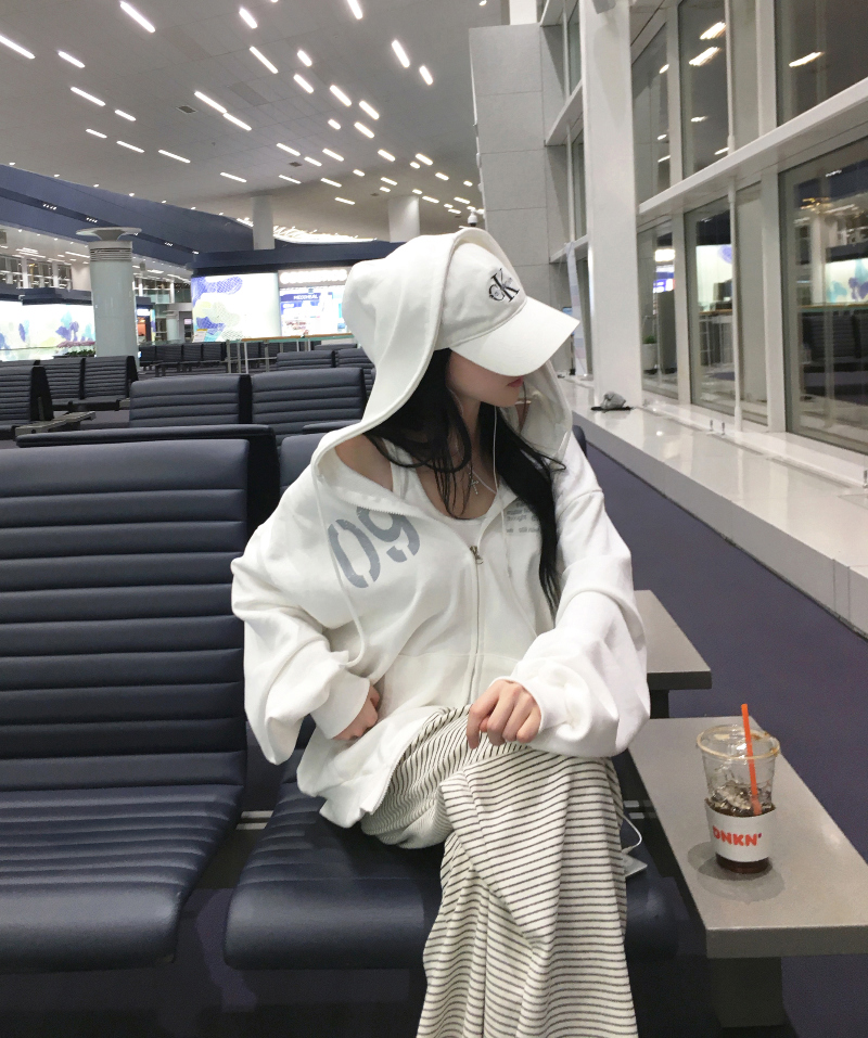 ナンバリングジップアップパーカー | ファッション通販サイト NUGU