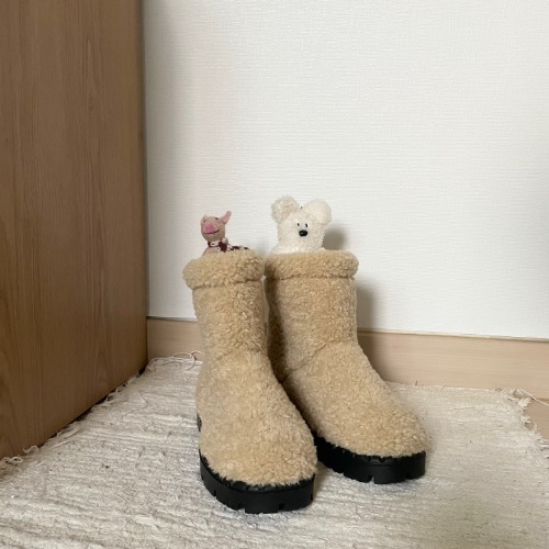 TEDDY UGG (SHOES)(2 COLOR)