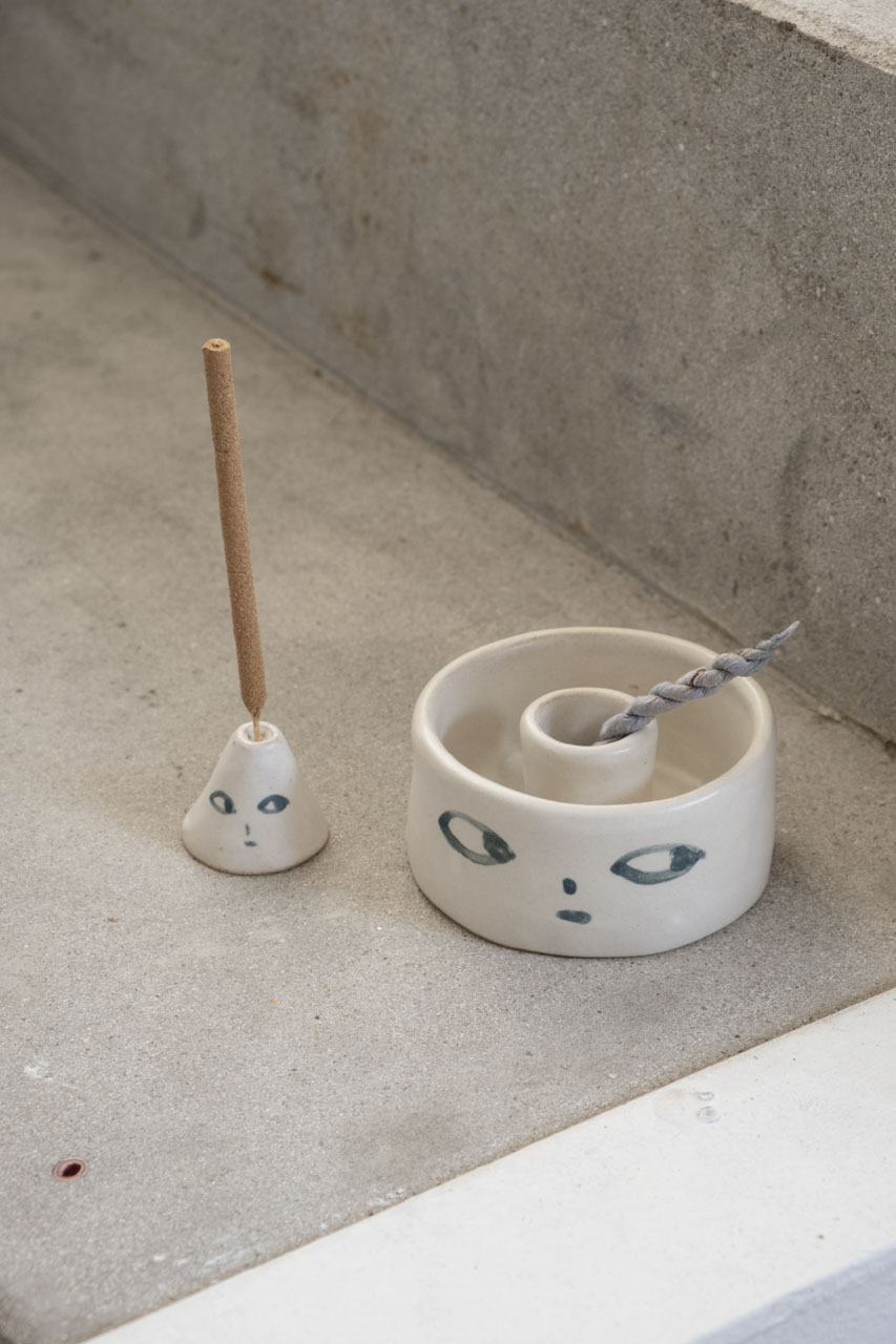 마도카 린달 ] Conic Head Incense Holder - Table of Craft