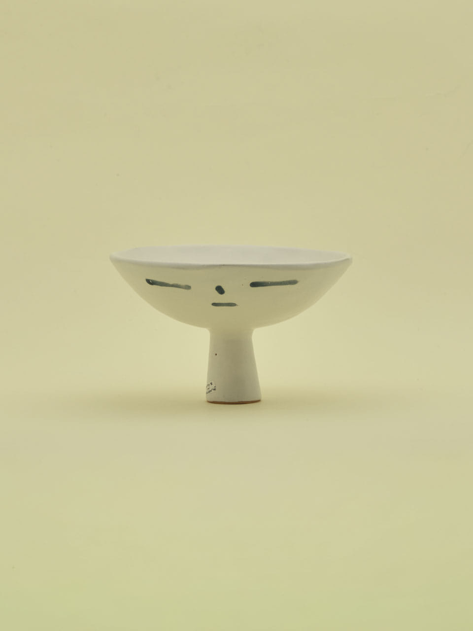 食器 Madoka Rindal Long Necked Bowl Small Tiny Plate — ( K h a k i s )