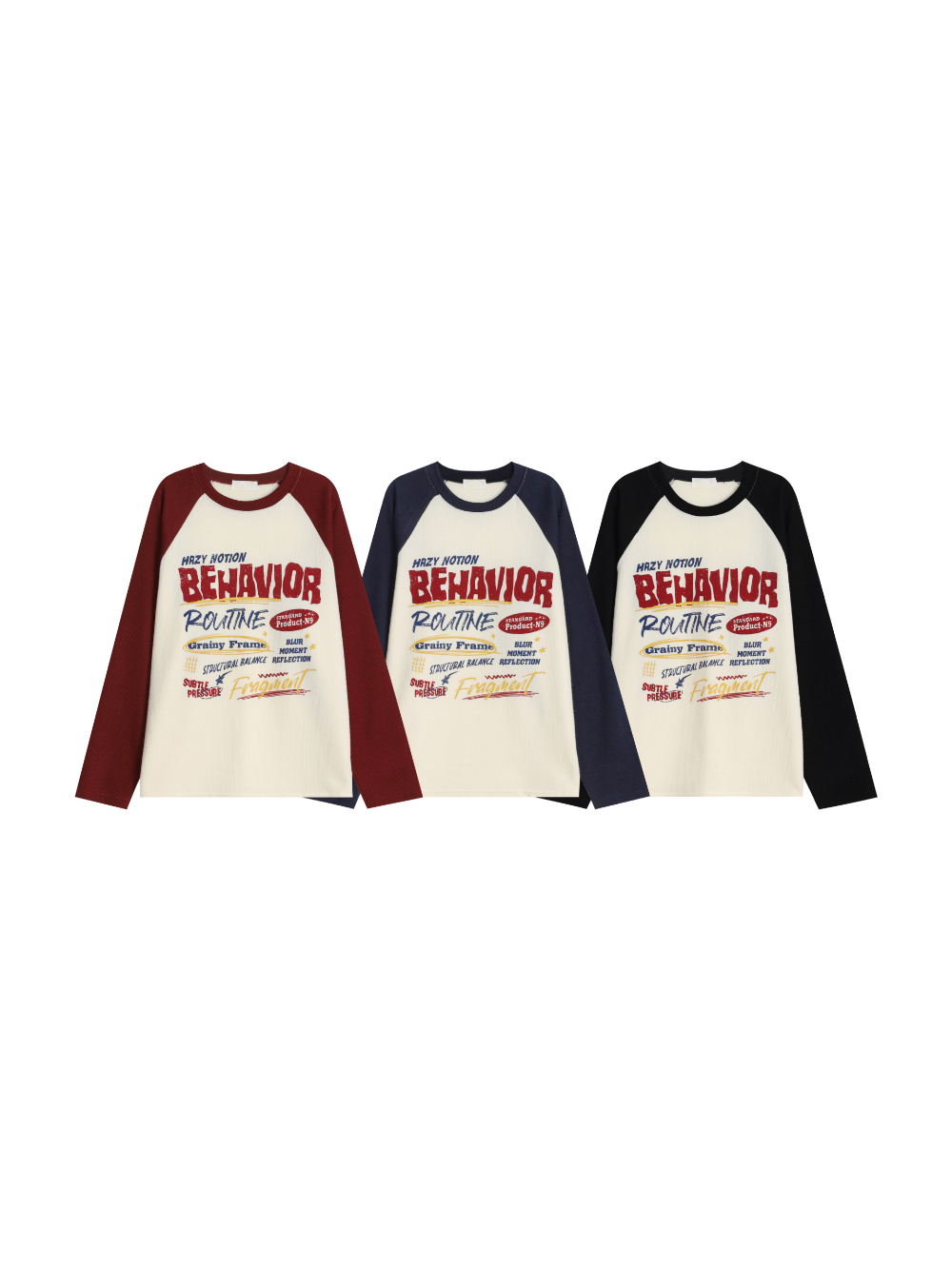 긴팔 티셔츠 상품 이미지-S4L44