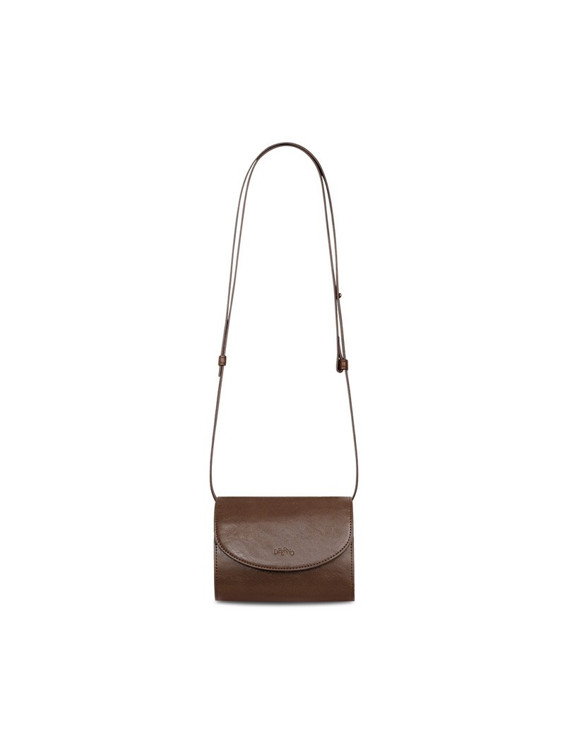 DBERNO BIGパスポートバッグ ブラウン DBERNO