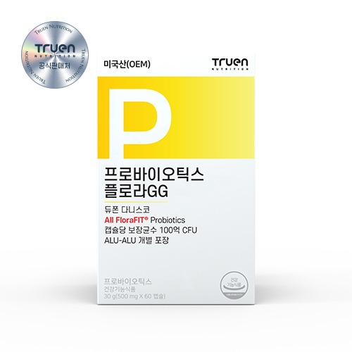 트루엔 프로바이오틱스 플로라GG 60캡슐