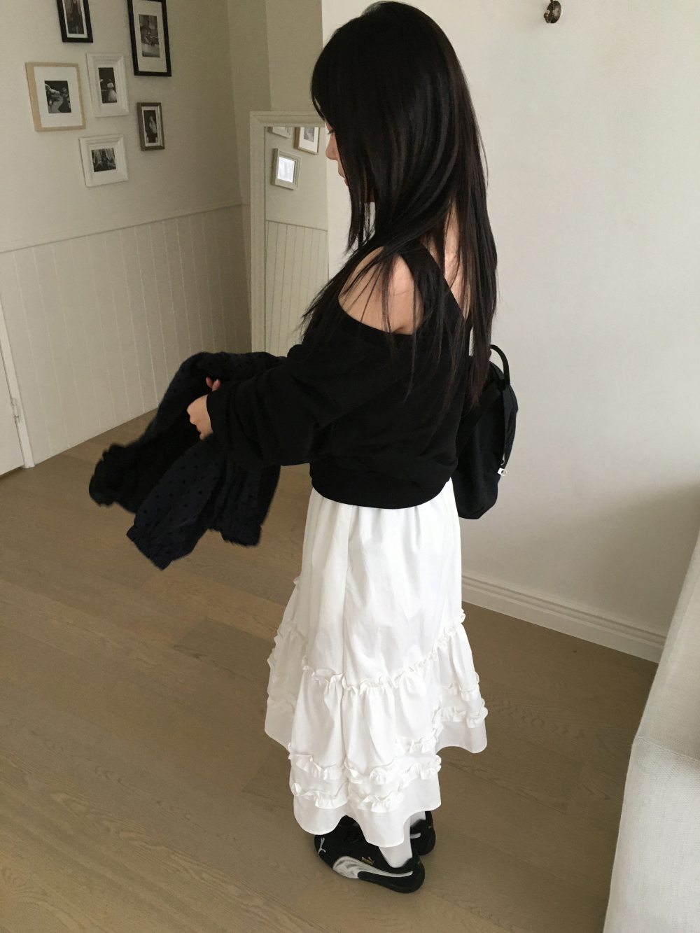 아빈 캉캉 플레어 미디 스커트 3color 상세 이미지 19