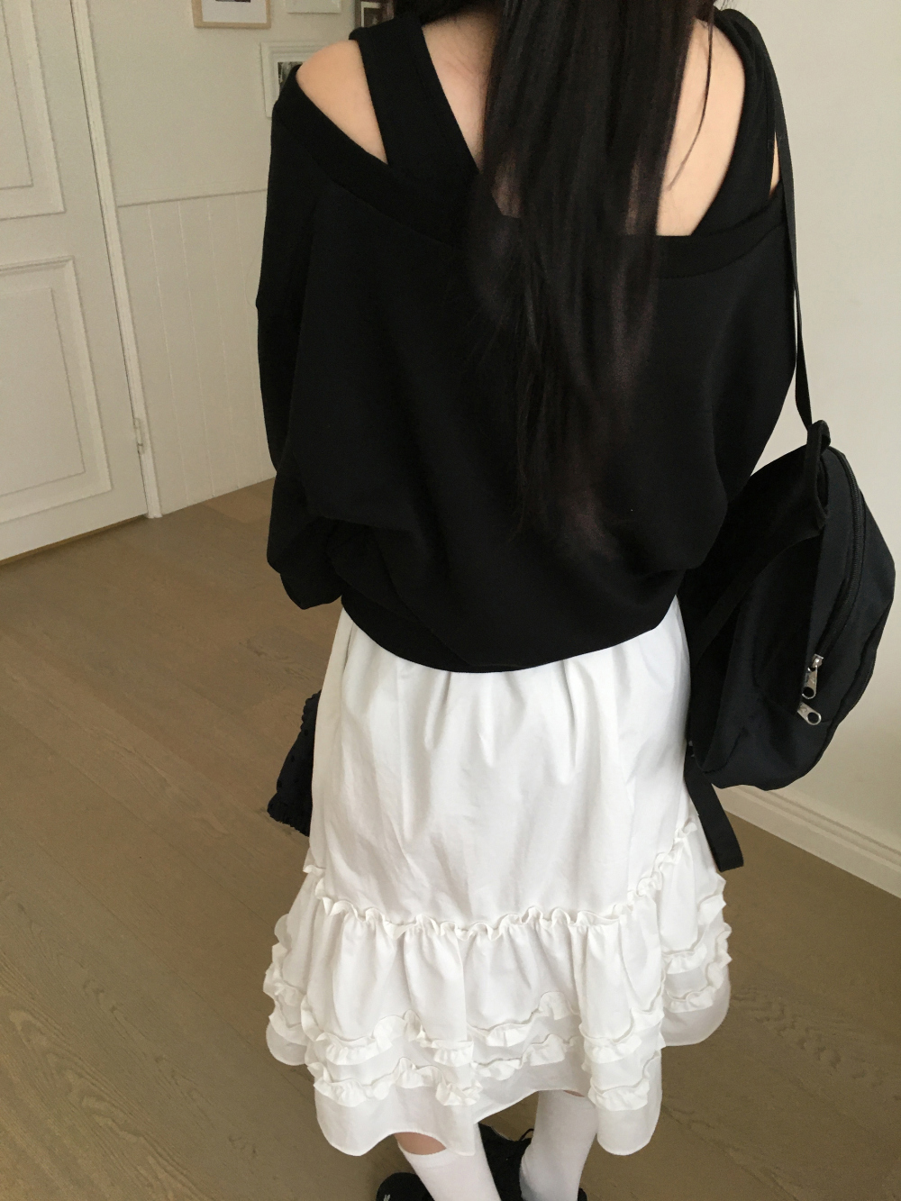 아빈 캉캉 플레어 미디 스커트 3color 상세 이미지 21