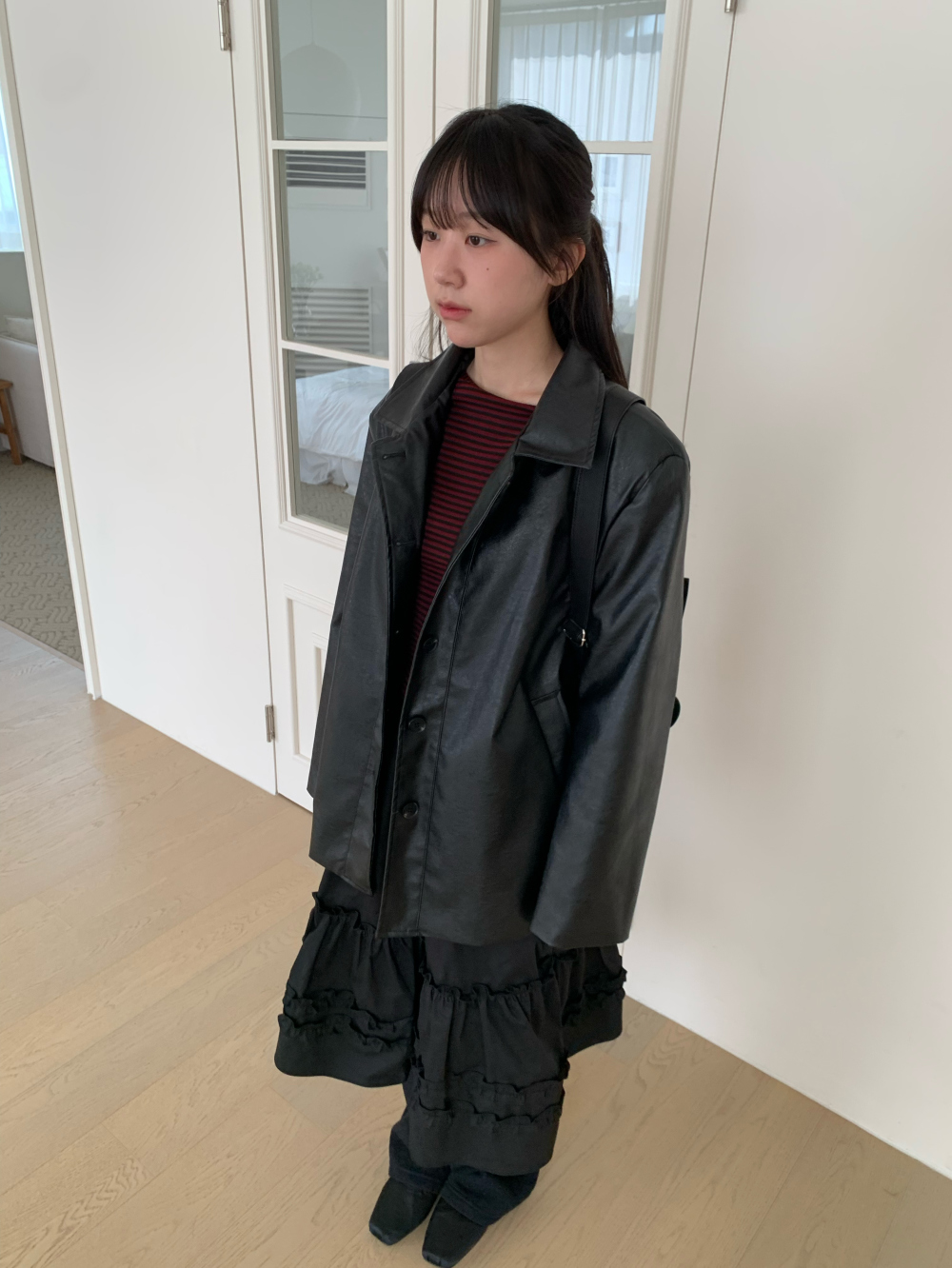 아빈 캉캉 플레어 미디 스커트 3color 상세 이미지 39