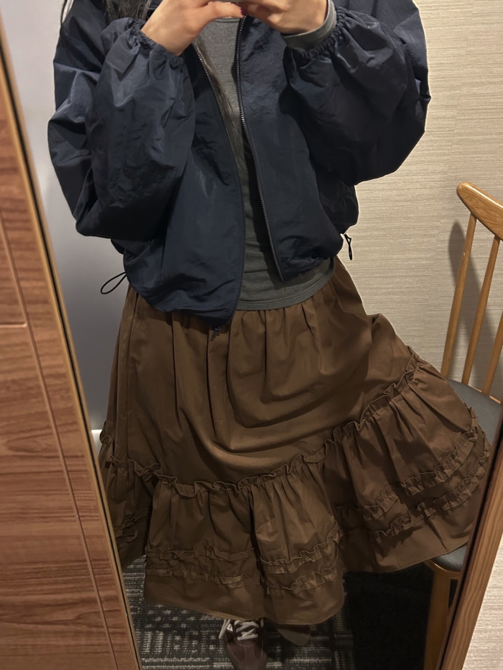 아빈 캉캉 플레어 미디 스커트 3color 상세 이미지 41