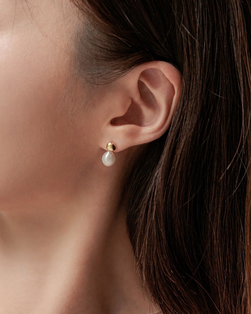 [Silver925]Mini Pearl Earring