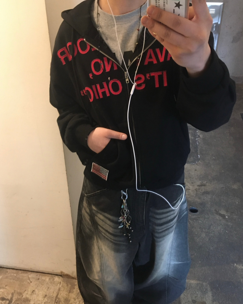 재킷 모델 착용 이미지-S205L28