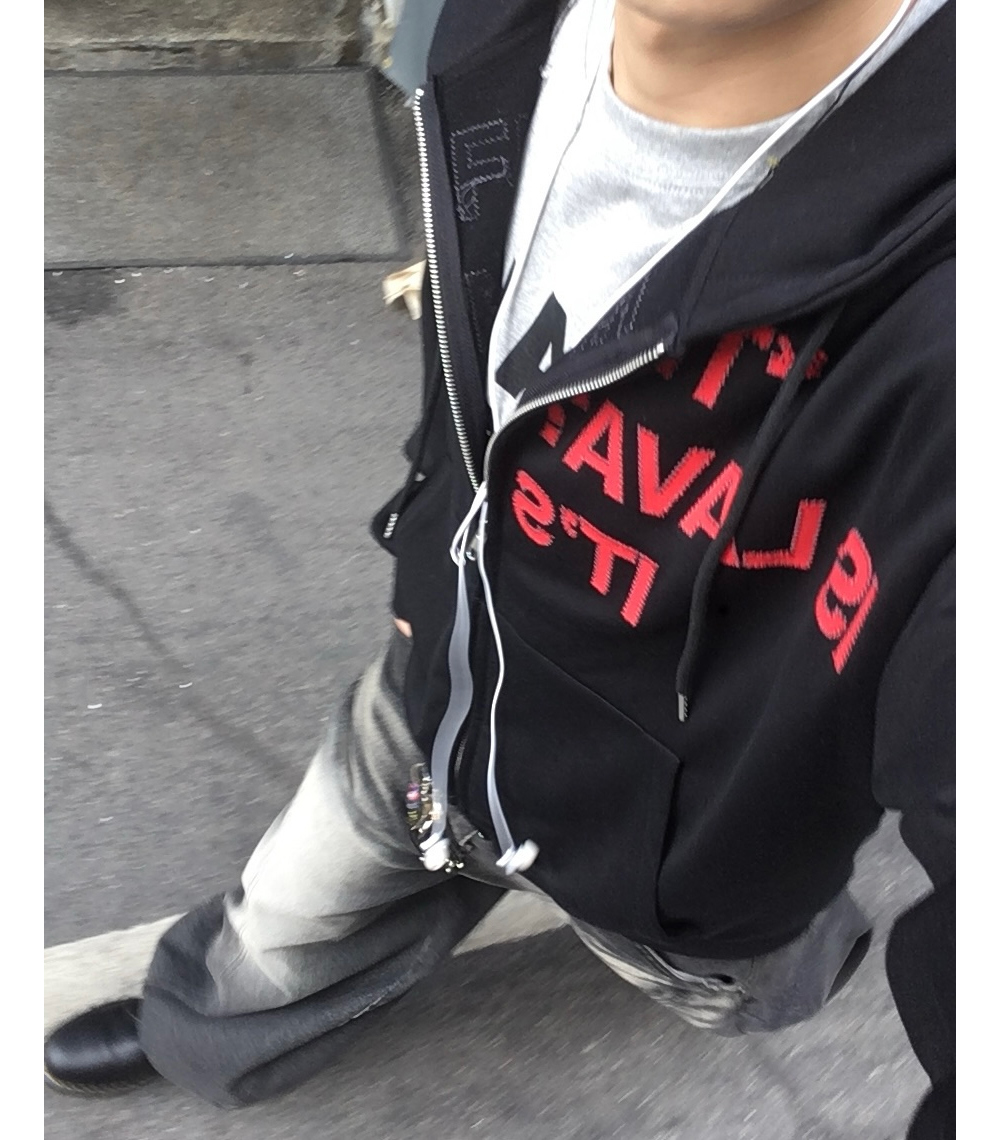 재킷 모델 착용 이미지-S205L26