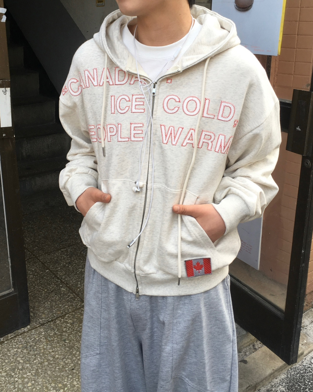 재킷 모델 착용 이미지-S205L1