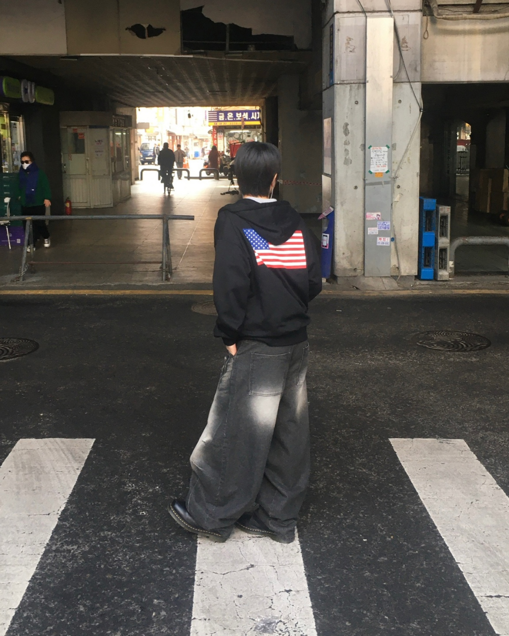 재킷 모델 착용 이미지-S205L38