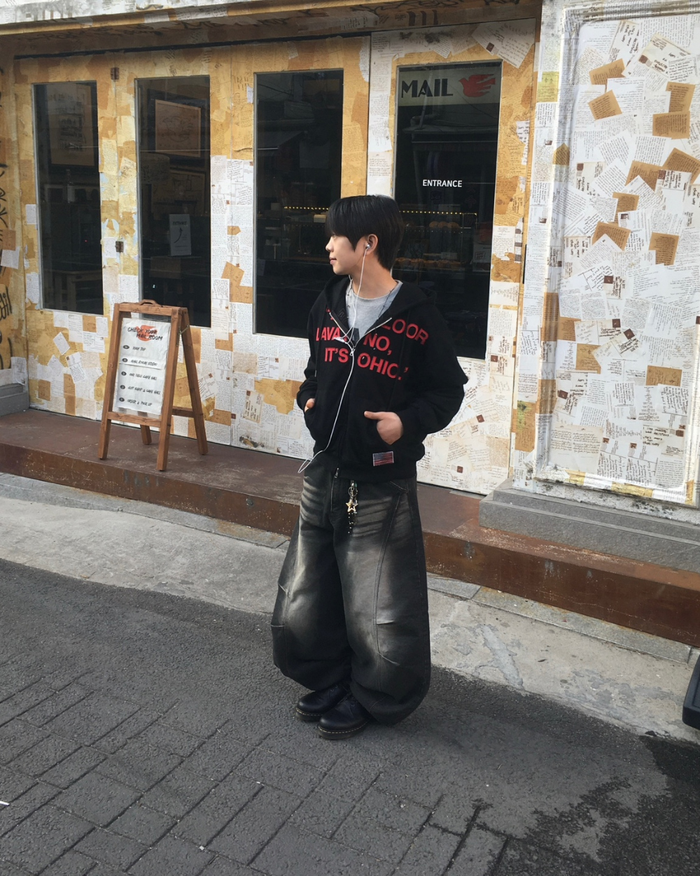 재킷 모델 착용 이미지-S205L43