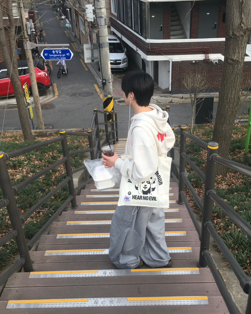 재킷 모델 착용 이미지-S205L9