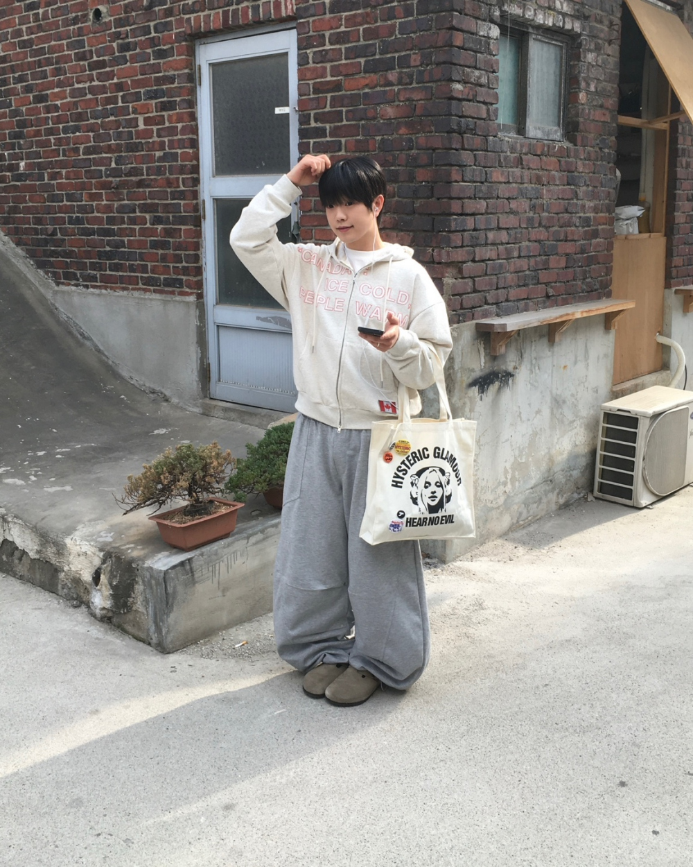 재킷 모델 착용 이미지-S205L13