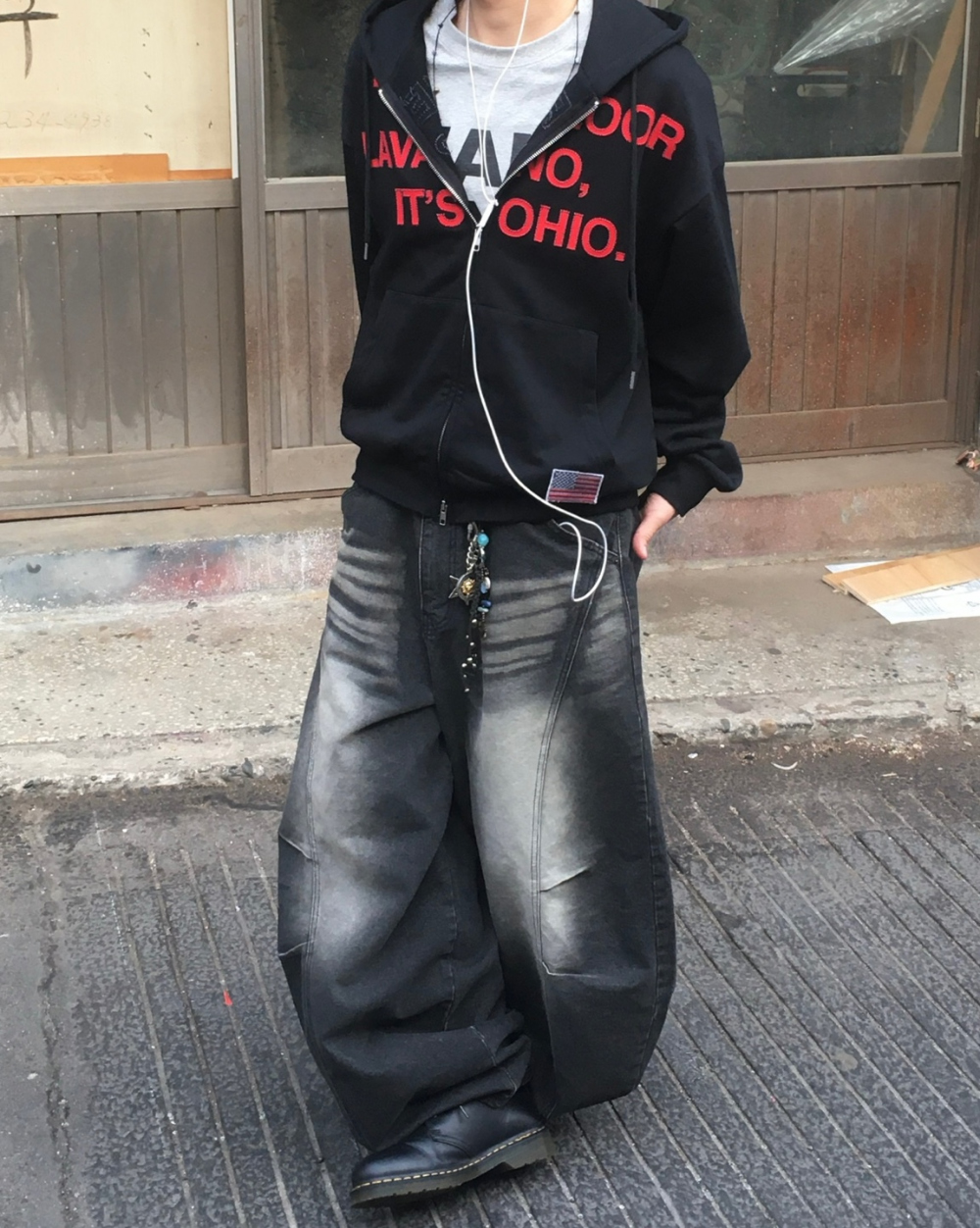 재킷 모델 착용 이미지-S205L27