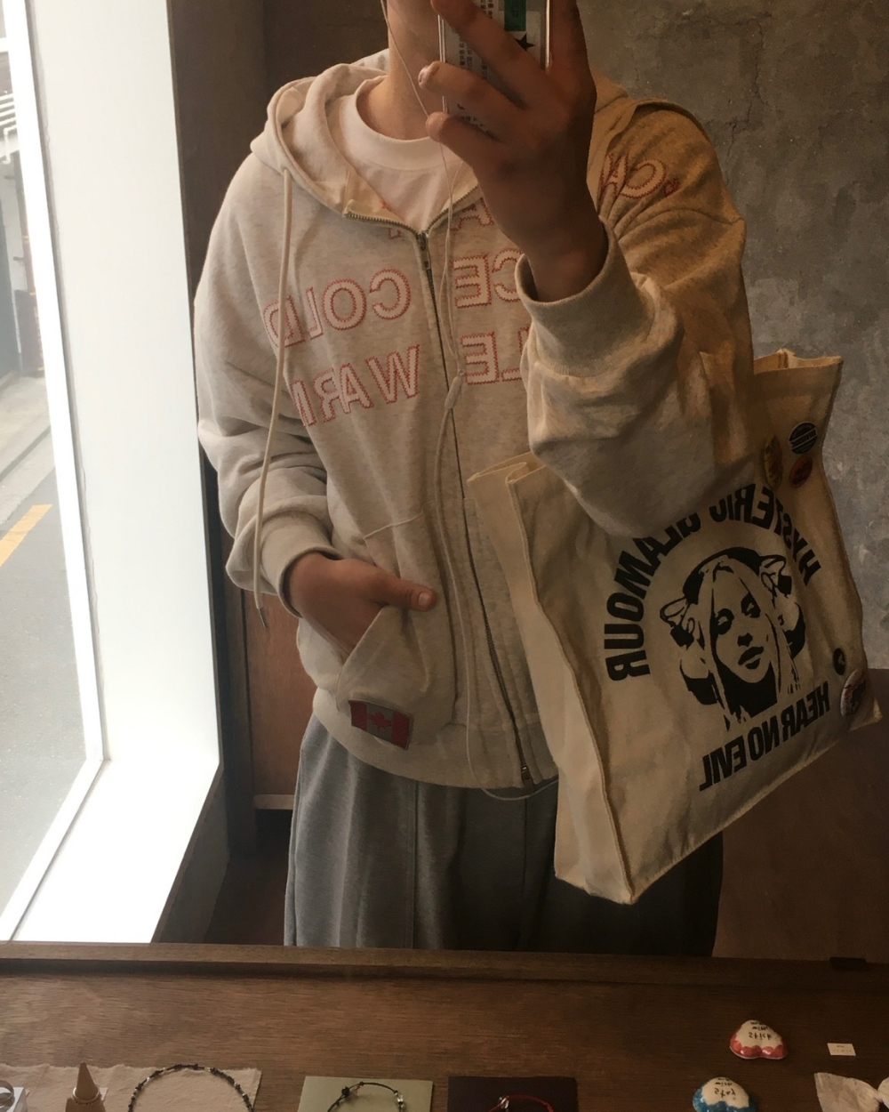 재킷 모델 착용 이미지-S205L3