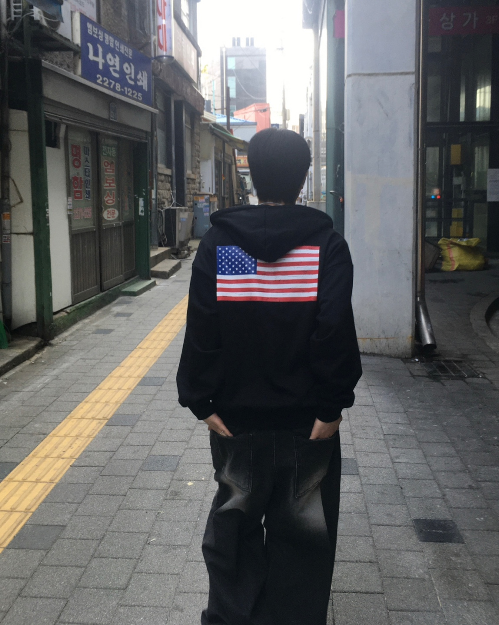 재킷 모델 착용 이미지-S205L31