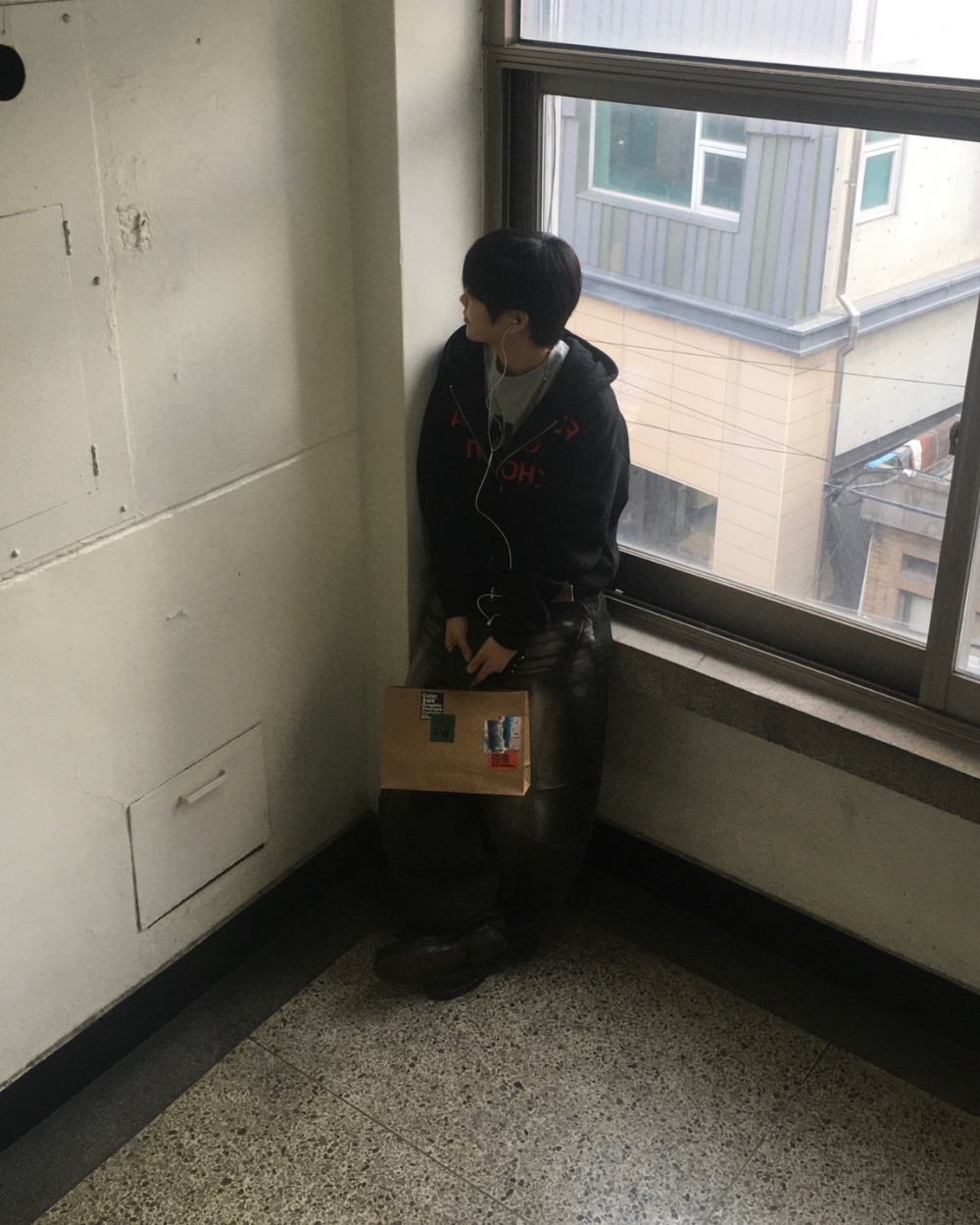 재킷 모델 착용 이미지-S205L36