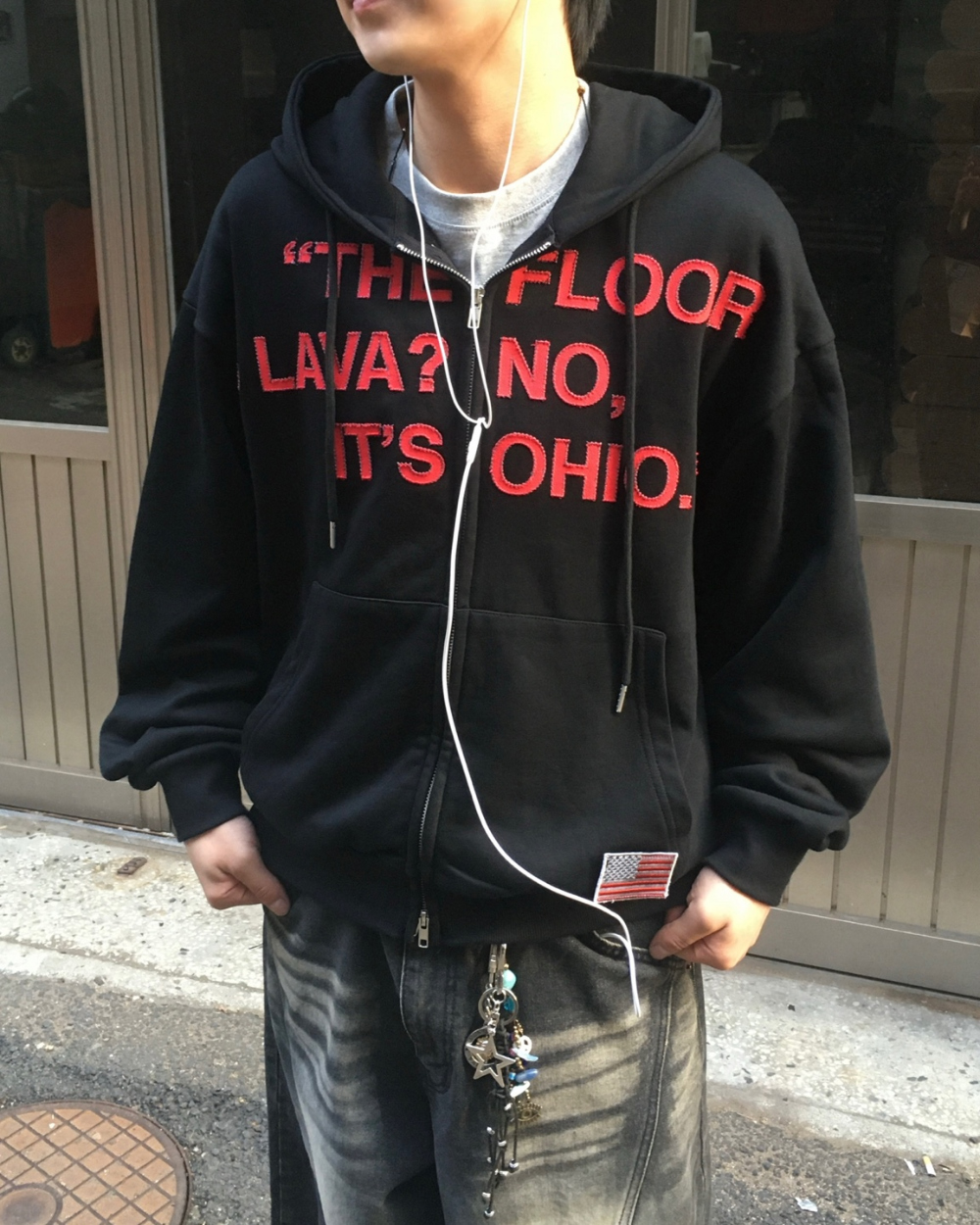 재킷 모델 착용 이미지-S205L23