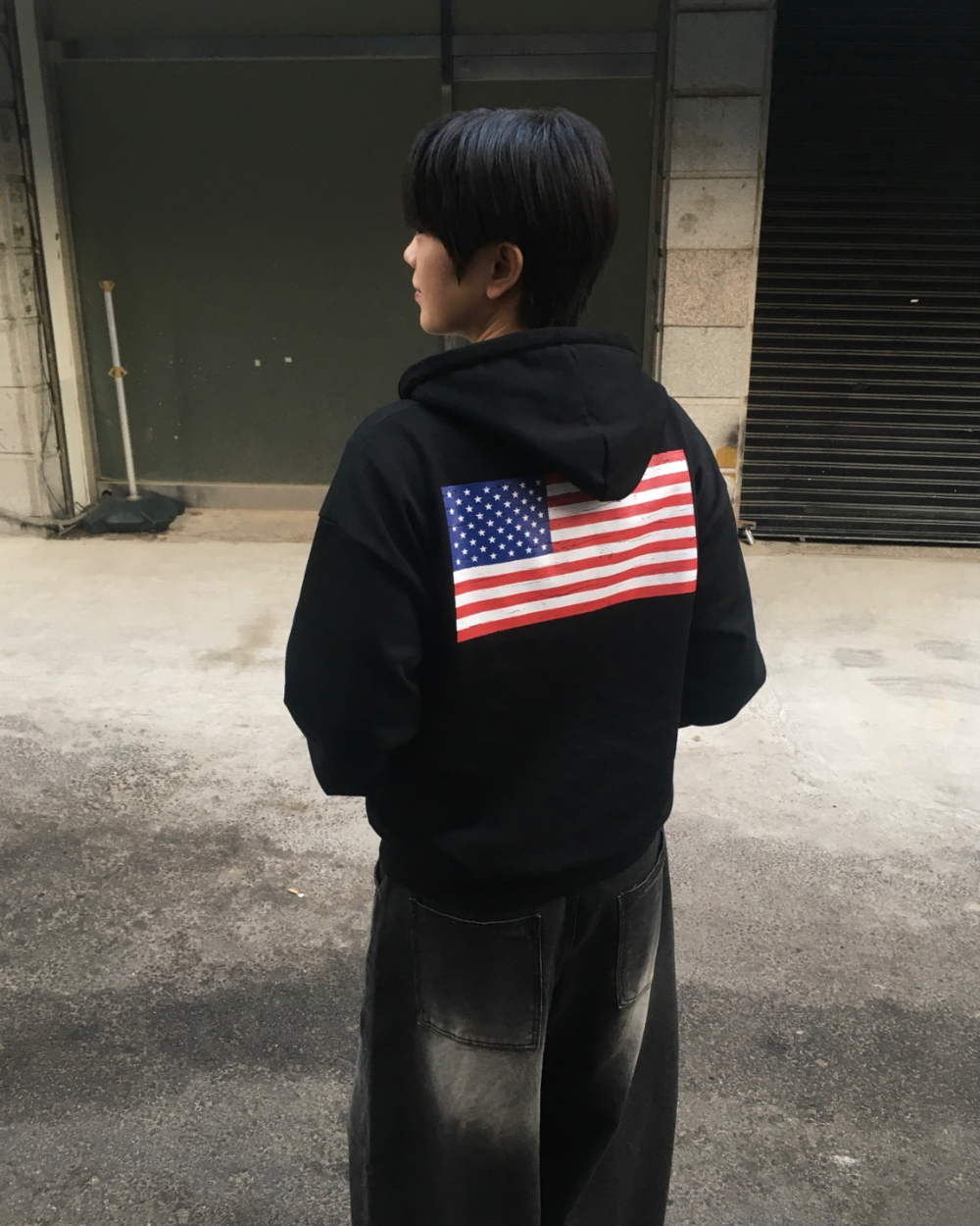 재킷 모델 착용 이미지-S205L46